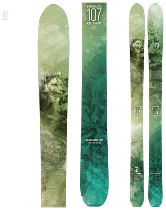 Горные лыжи Icelantic Vanguard 107 2016/2017