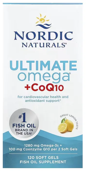 Ultimate Omega+CoQ10 - 120 softgels