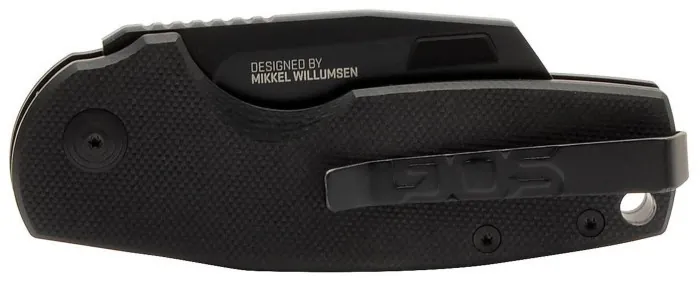 Розкладний ніж SOG Stout SJ, Blackout, Cleaver