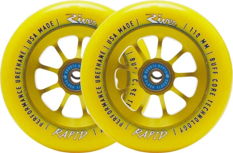 Колеса для трюкового самокату River Naturals Rapid Pro Scooter 110mm - Sunrise (FRD.046923)