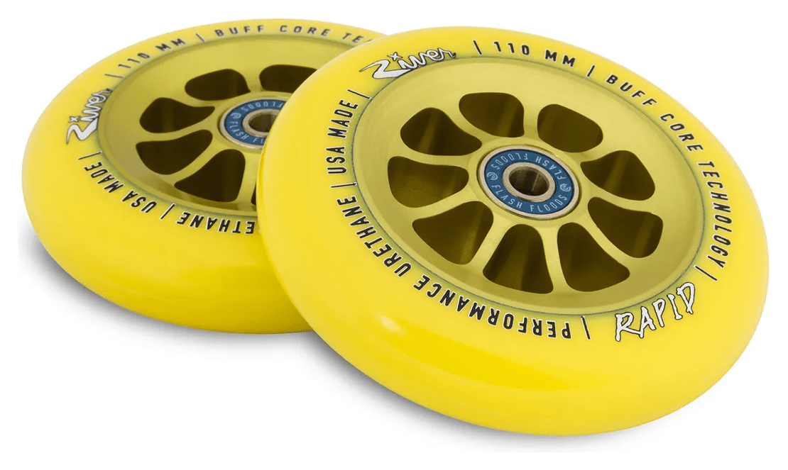 Колеса для трюкового самокату River Naturals Rapid Pro Scooter 110mm - Sunrise, укр, укр