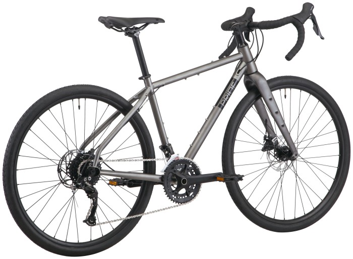 Велосипед 27,5" Pride ROCX Tour рама - S 2024 сірий, укр, укр