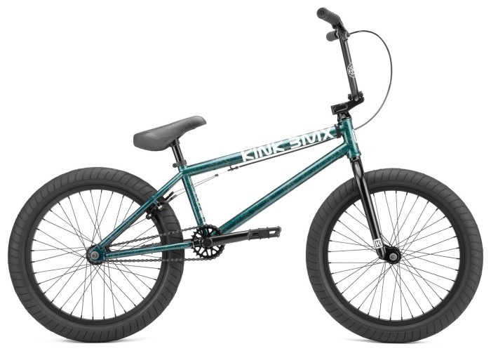 Велосипед KINK BMX LAUNCH 20" 2022 Gloss Galaxy Green, укр, укр