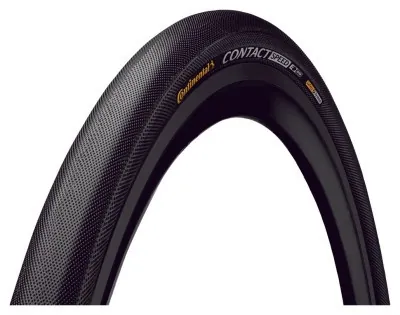 Покришка Continental Contact Speed, 28" | 700 x 28C | 28 x 1 5/8 x 1 1/8, чорний, не складна, skin