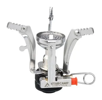 Горелка газовая Starcamp 3000W HX-CS05 silver