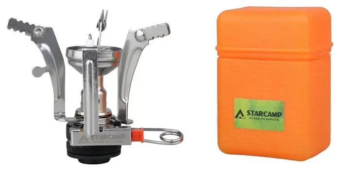 Горелка газовая Starcamp 3000W HX-CS05 silver