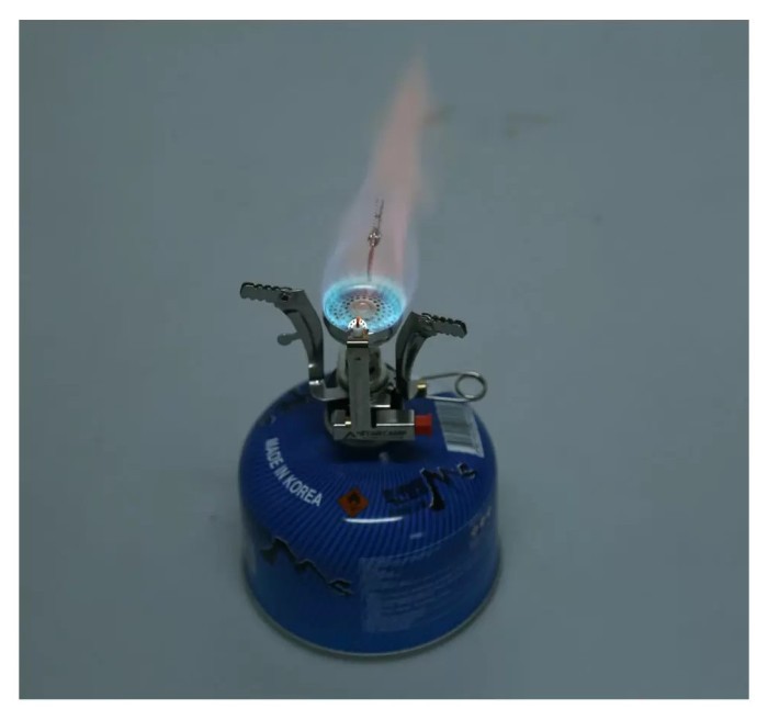 Горелка газовая Starcamp 3000W HX-CS05 silver