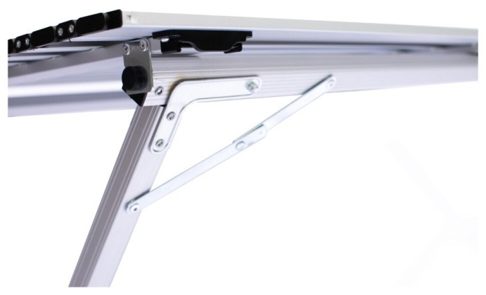 Стол Tramp с алюминиевой столешницей 120x60x70см TRF-064 с алюминиевой столешницей 120x60x70см