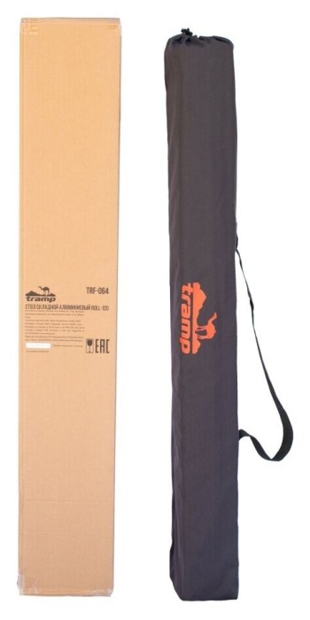 Стіл Tramp з алюмінієвою стільницею 120x60x70см TRF-064, укр, укр