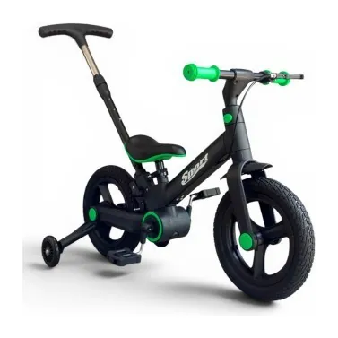 Дитячий велосипед-беговел 3 в 1 з батьківською ручкою Sport Color 318-1