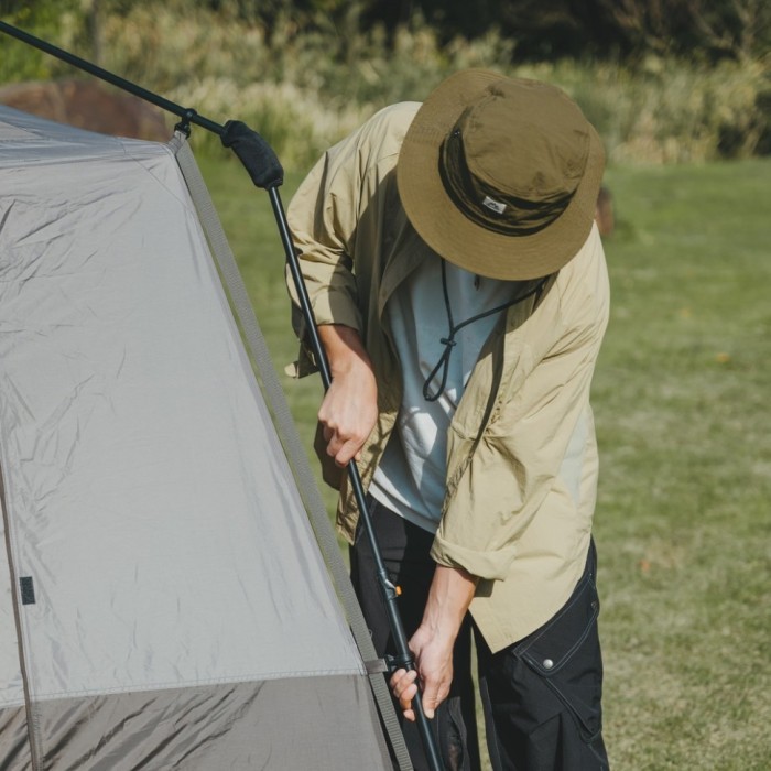 Намет чотиримісний Naturehike Cape Series 5.2 CNK2450WS037, сіро-коричневий, укр, укр