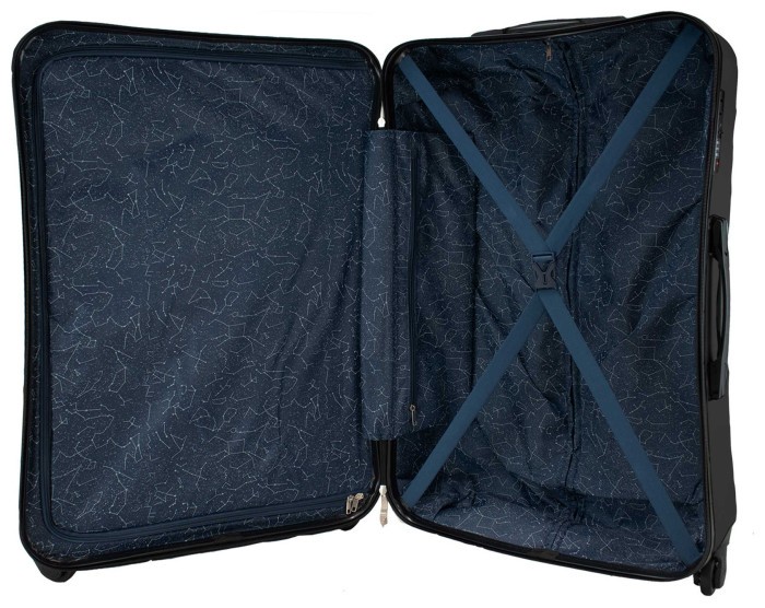 Валіза Semi Line 24" (M) NASA Black (T5798-2)