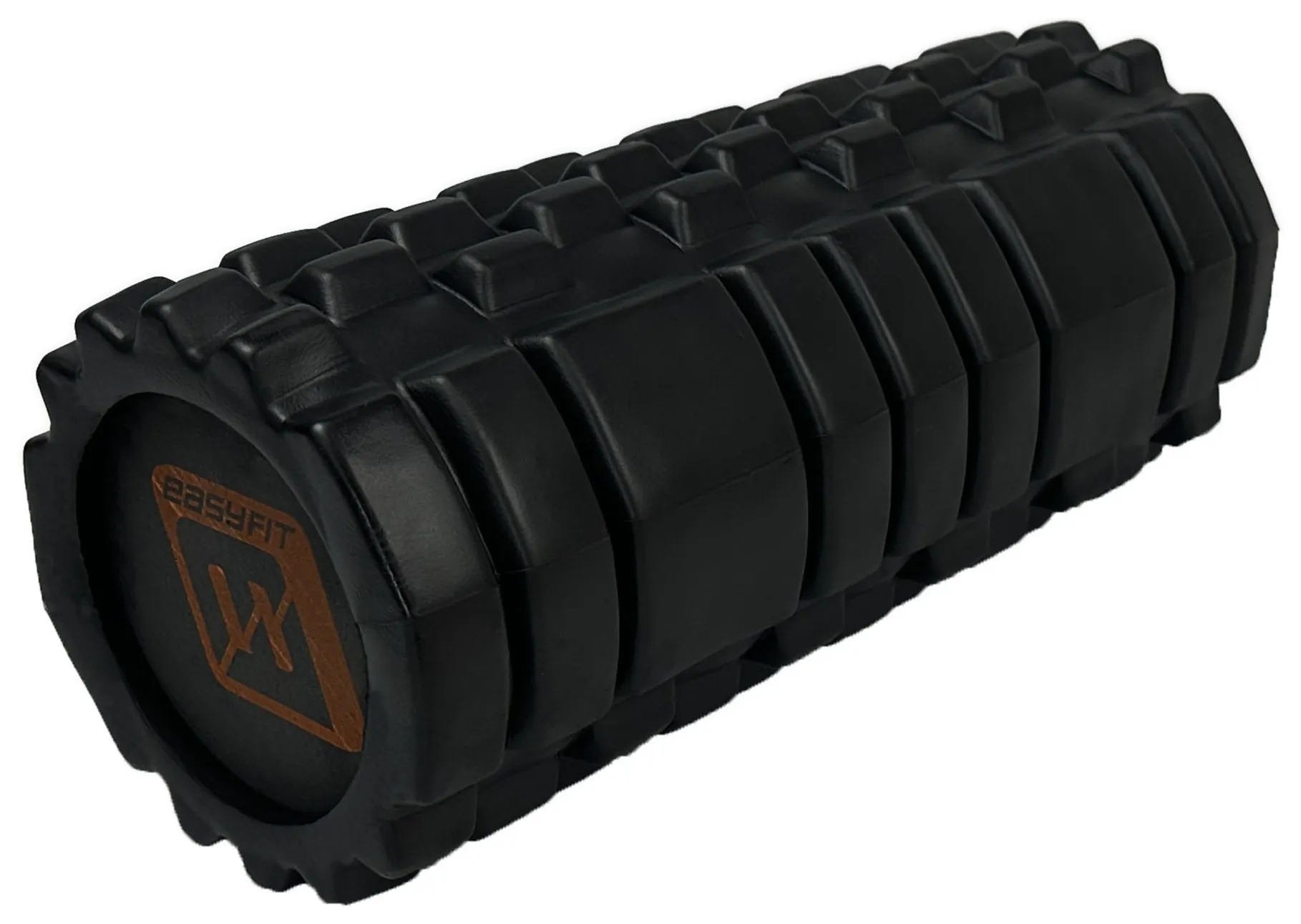 Масажний ролик EasyFit Solid Roller v.1.1s 33 см чорний (EFIT_EF-2050-Bk)