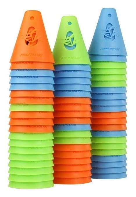 Конусы POWERSLIDE ( 908009 ) FREESKATING CONES, blue, 10-Pack 2023