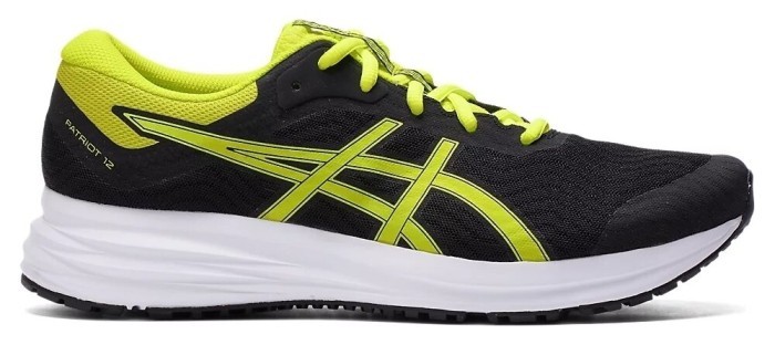 Кросівки для бігу Asics 1011A823 Patriot 12 Black Yeloow 2021, укр, укр