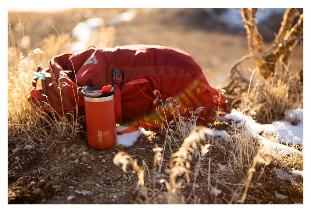 Термокухоль Wacaco Octaroma Lungo 300 мл, червоний, укр, укр