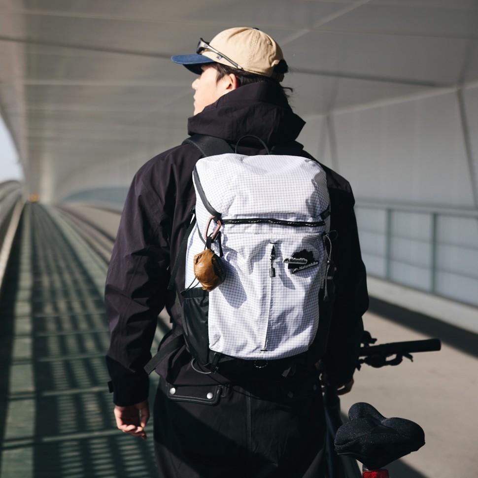 Рюкзак туристичний Naturehike Helium CNK2300BB017, 25 л, чорний, укр, укр