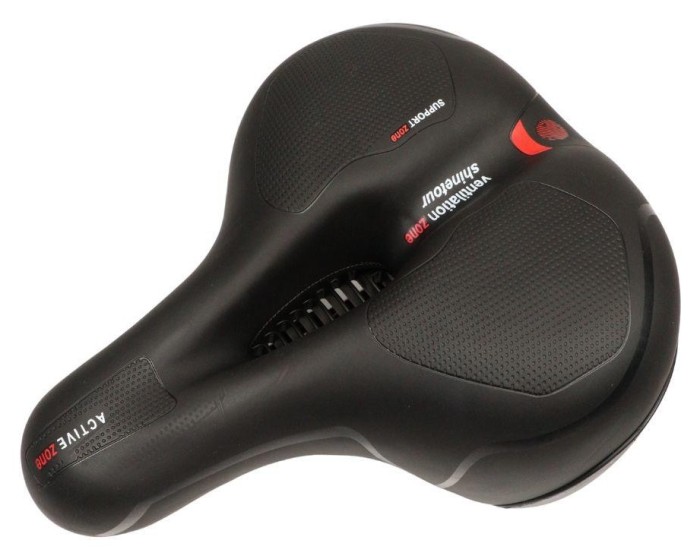 Сідло з замком 250*200 мм AZ-N8 чорний, укр, укр