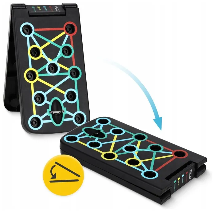 Упоры (доска) для отжиманий со сменным хватом 4FIZJO Push-up Board складная (P-5907739312785)