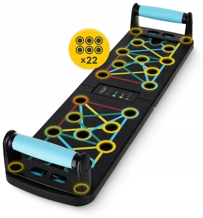 Упоры (доска) для отжиманий со сменным хватом 4FIZJO Push-up Board складная (P-5907739312785)
