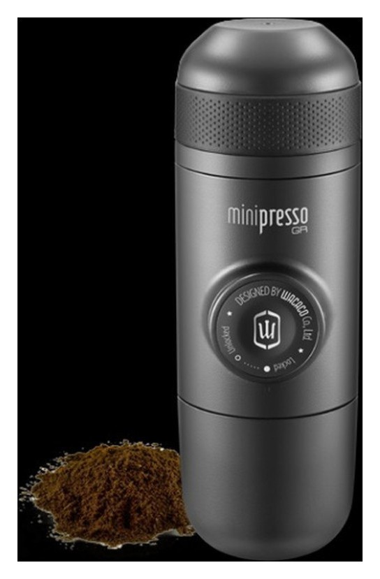Набор для кофе Wacaco Minipresso GR: кофеварка, корзины, резервуар и чехол