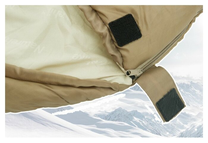 Спальник с капюшоном Naturehike MJ 600 CNK2300SD014, коричневый