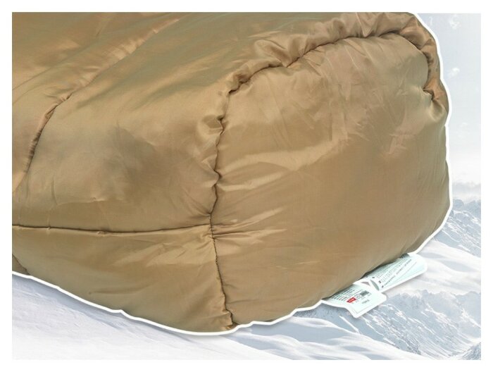 Спальник с капюшоном Naturehike MJ 600 CNK2300SD014, коричневый