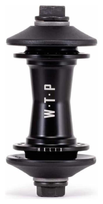 Втулка передня WeThePeople HELIX Female Axle (на болтах 10мм) 36H з хабгардами - чорна, укр, укр