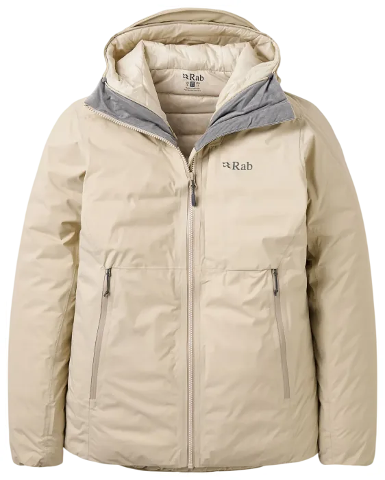 Мембранная женская куртка Rab Microlight Shield Jacket Wmns, Dark Pebble, 10