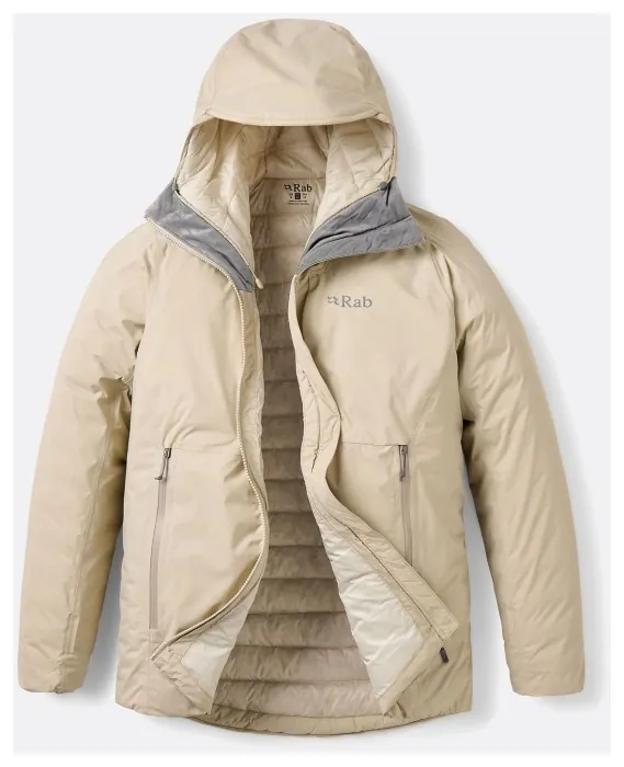Мембранная женская куртка Rab Microlight Shield Jacket Wmns, Dark Pebble, 10