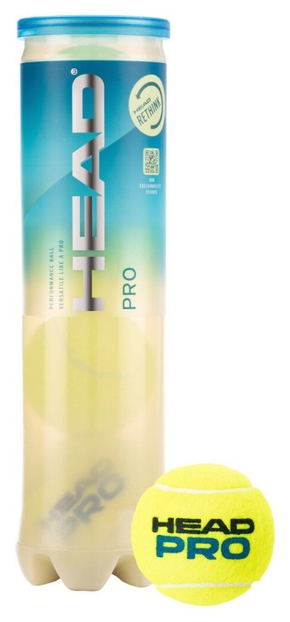 Мячи для тенниса HEAD (571604) 4B HEAD PRO-6DZ 2023