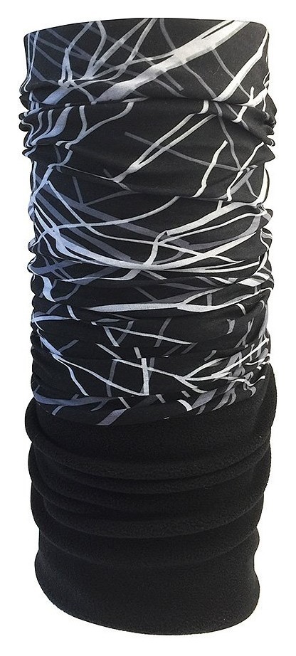 Бандана-бафф многофункциональная Crow PIPELINE One size Black/white (CBMS19U1M)