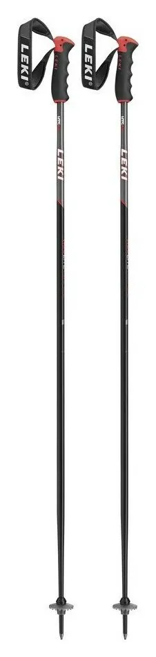 Палки для гірських лиж Leki NEOLITE AIRFOIL 110см Black/fluorescent red/white (64948243-WRH) (130 см чорний/білий, флуоресцентний червоний)