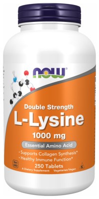 L-Lysine 1000mg - 250 tabs