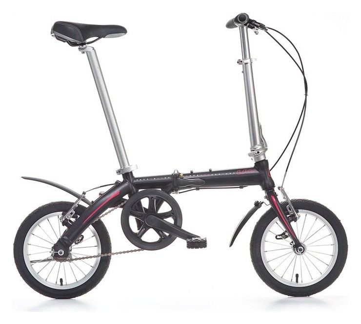 Велосипед складний Ubike JAZZ 14″ Black (1szart008), укр, укр