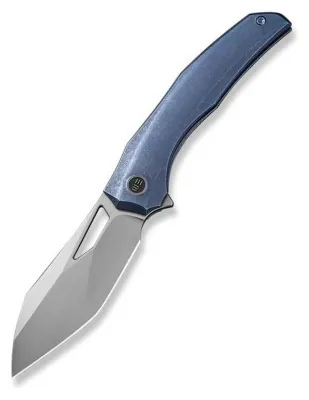 Нож складной туристический WE Knife Ignio Mystery Box, (8.39 см) CPM 20CV / 6AL4V Titanium синий
