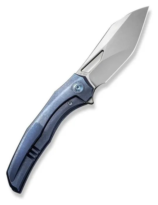 Нож складной туристический WE Knife Ignio Mystery Box, (8.39 см) CPM 20CV / 6AL4V Titanium синий