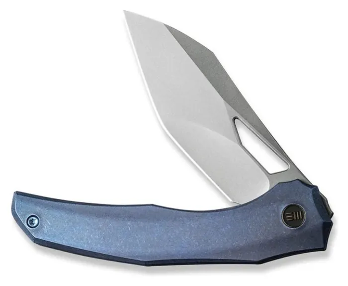 Нож складной туристический WE Knife Ignio Mystery Box, (8.39 см) CPM 20CV / 6AL4V Titanium синий