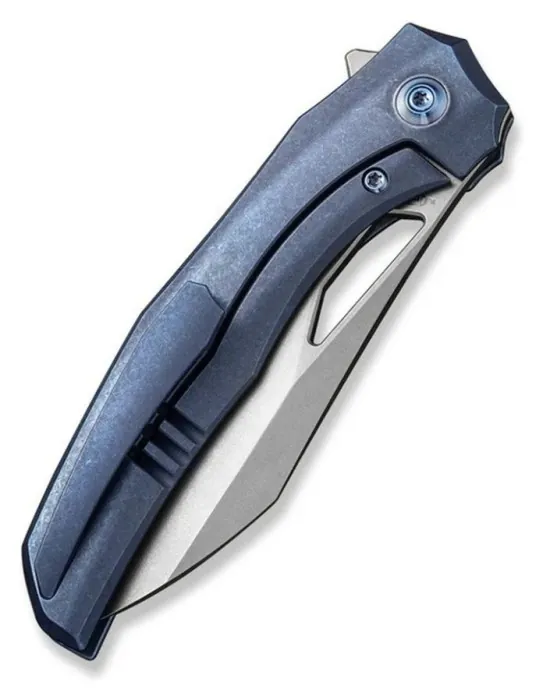 Нож складной туристический WE Knife Ignio Mystery Box, (8.39 см) CPM 20CV / 6AL4V Titanium синий