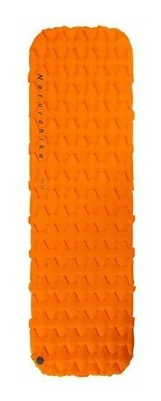 Килимок надувний Naturehike FC-10 NH19Z032-P, 65 мм, помаранчевий, 6976023922541