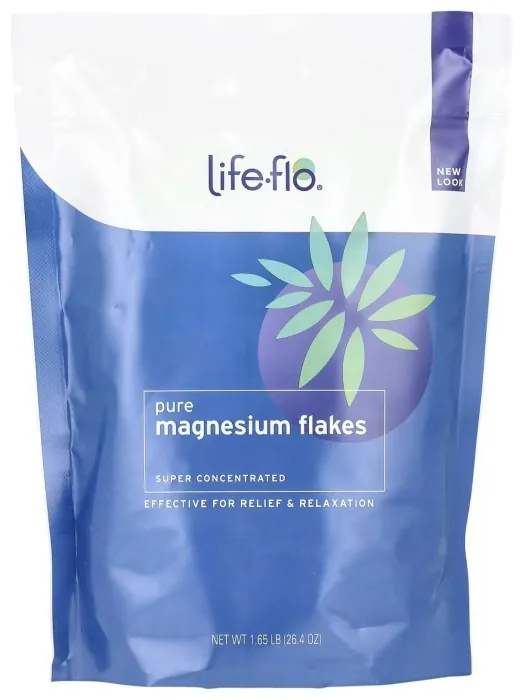 Pure Magnesium Flakes - 1.65lb (26.4oz)