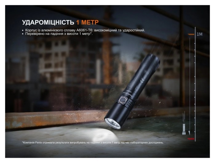 Ліхтар ручний вибухобезпечний Fenix WF30RE Spark, укр, укр