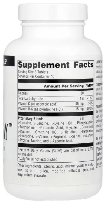 Amino Day™ 1000mg - 120 tabs (без пломбы)