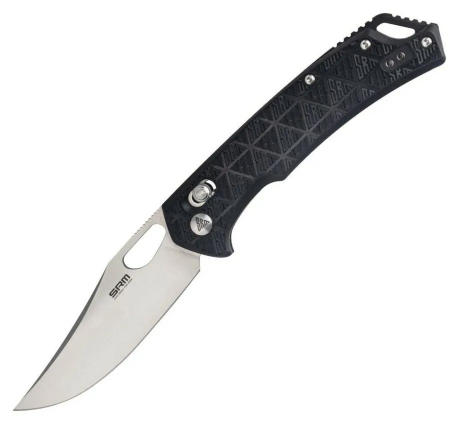 Ніж складаний SRM Retriever 9201-PB, чорний (FNR_9201-PB)