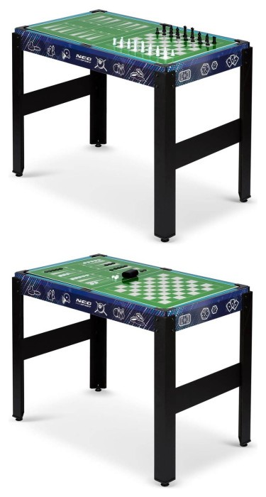 Игровой стол 12в1 Neo-Sport-801, 106 x 59 x 90 см – черный.