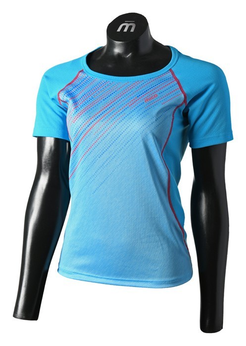 Футболка для бега MICO (MA03172) W HALF SLEEVES RUN SHIRT 2021