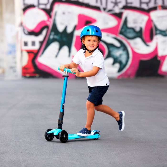 Захисний шолом MICRO - ТЕМНО-СИНІЙ МЕТАЛІК, укр, укр