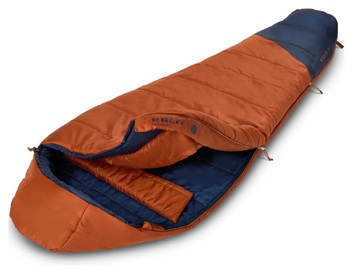 Kelty спальник Mistral 0 Regular gingerbread-pageant blue