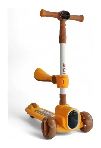 Дитячий самокат з сидінням 2 в 1  Scooter SGku 2022 (ARI_101c377)