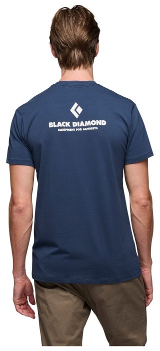 Мужская футболка Black Diamond M Equipment For Alpinist SS Tee, Indigo, L